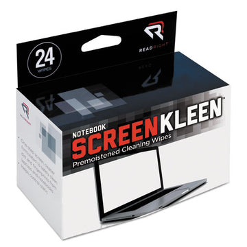 Read Right® Notebook Screenkleen Pads, Cloth, 7 X 5, White, 24-box freeshipping - TVN Wholesale